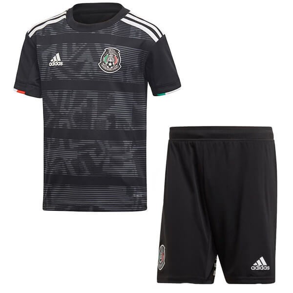 Camisetas México Primera equipo Niño 2019 Negro